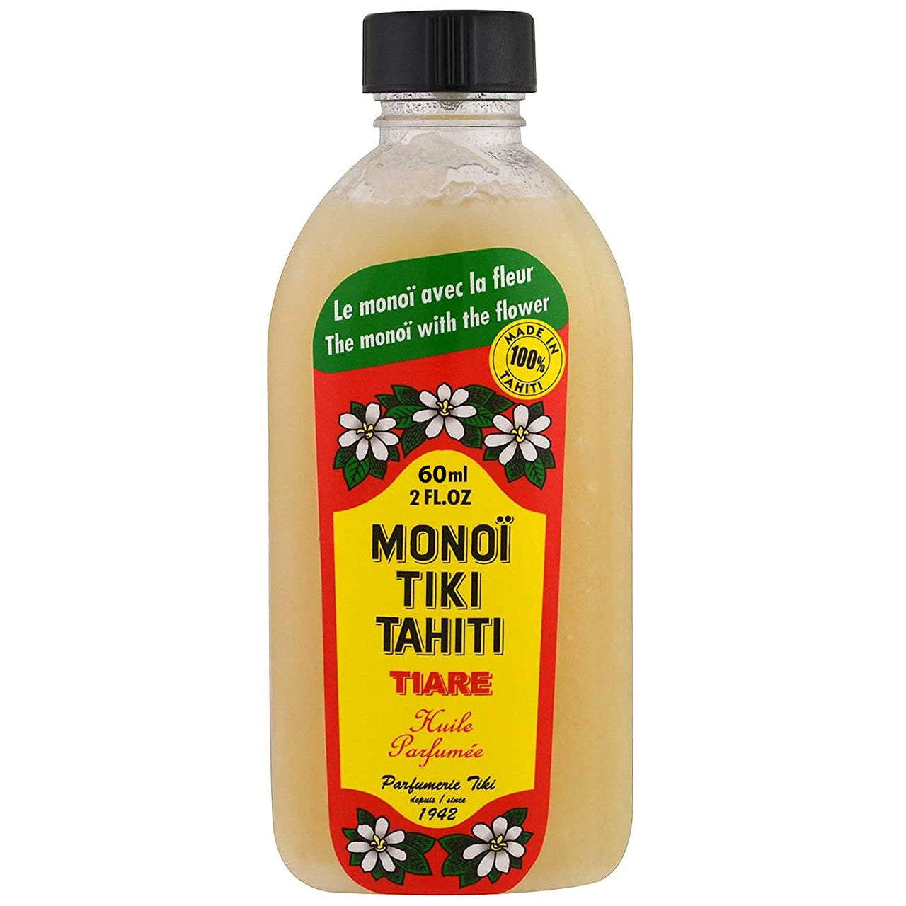 Monoi Tiare Tahiti Gardenia Coconut Oil, 2 Oz